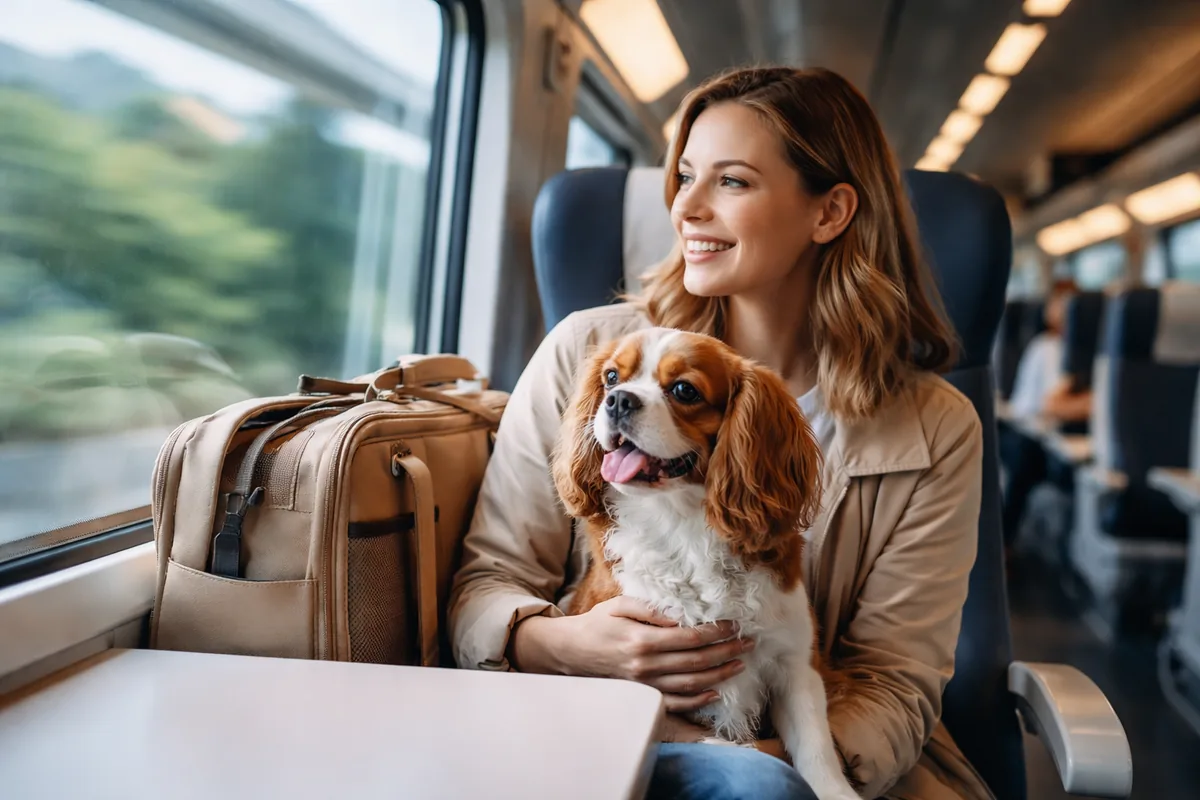 Peut-on voyager avec un animal de compagnie en train